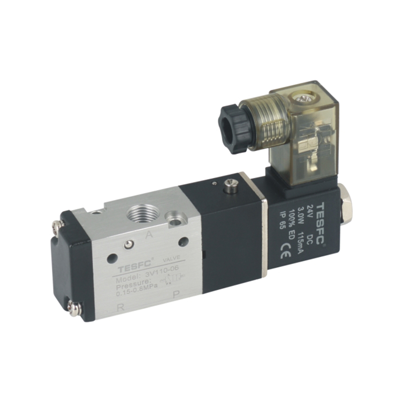 3V Tee threaded Pneumatic Solenoid Valve