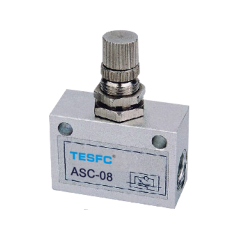 ASC Adjustable Flow Control Pneumatic Valve