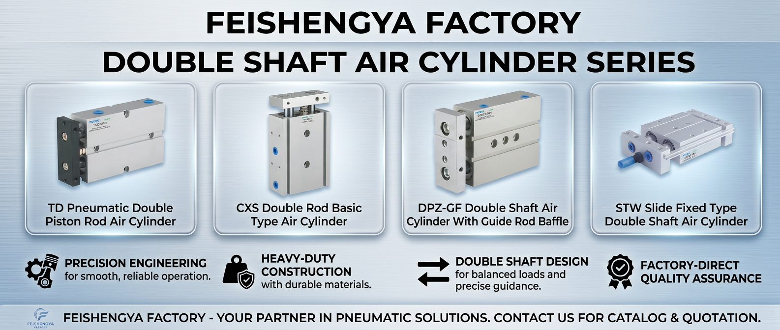 Double Shaft Air Cylinder