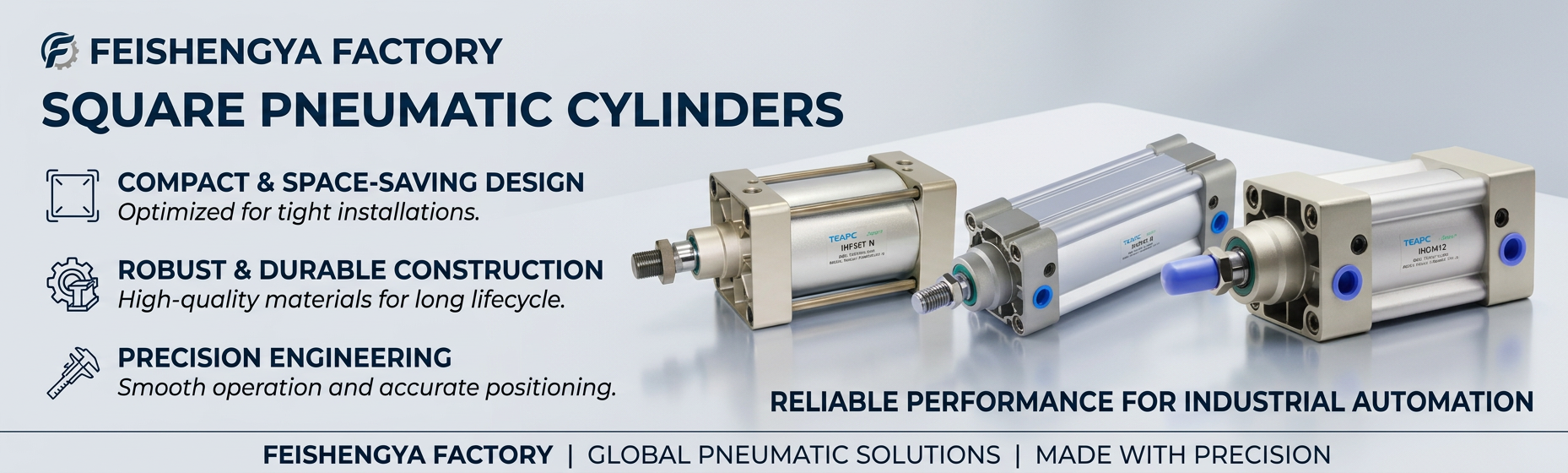 Square Pneumatic Cylinder 