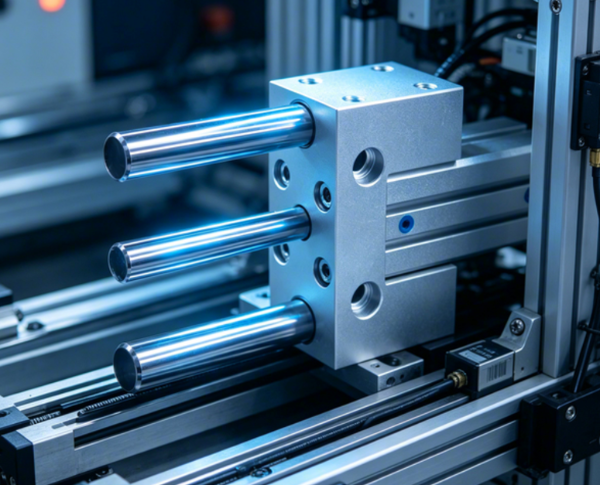 PneumaticCylinderGuideRods1 Pneumatic Cylinder Guide Rods